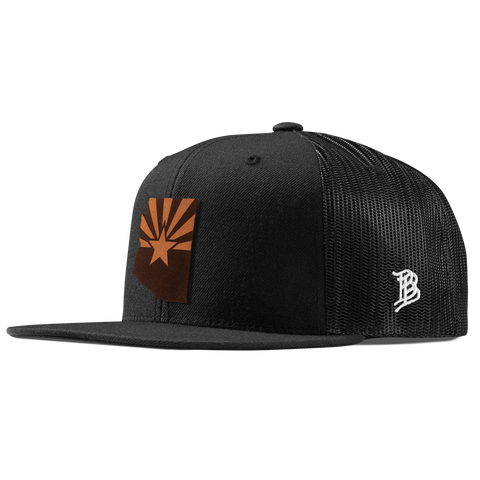 Arizona 48 Flat Trucker Black