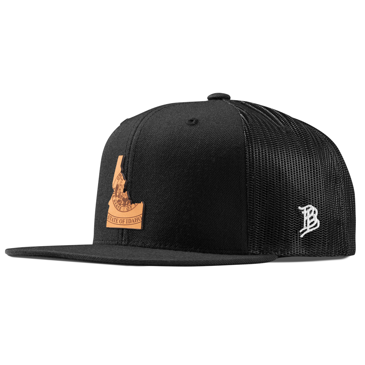 Idaho 43 Flat Trucker Black