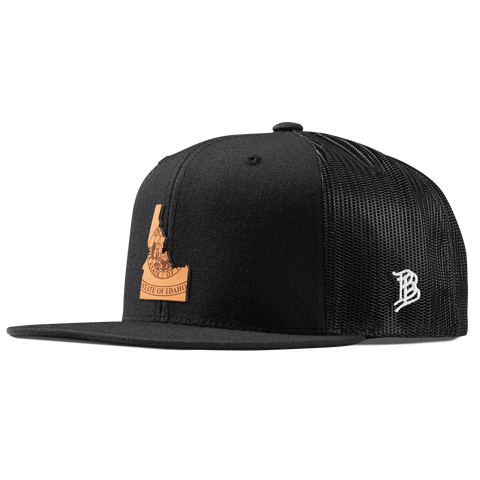 Idaho 43 Flat Trucker Black