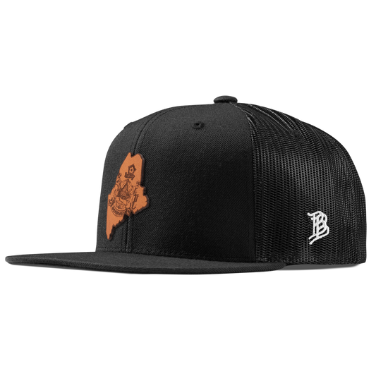 Maine 23 Flat Trucker Black