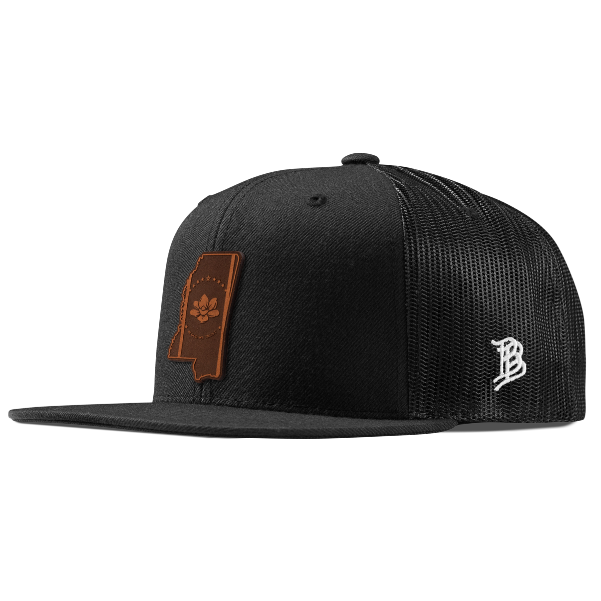 Mississippi 20 Flat Trucker Black