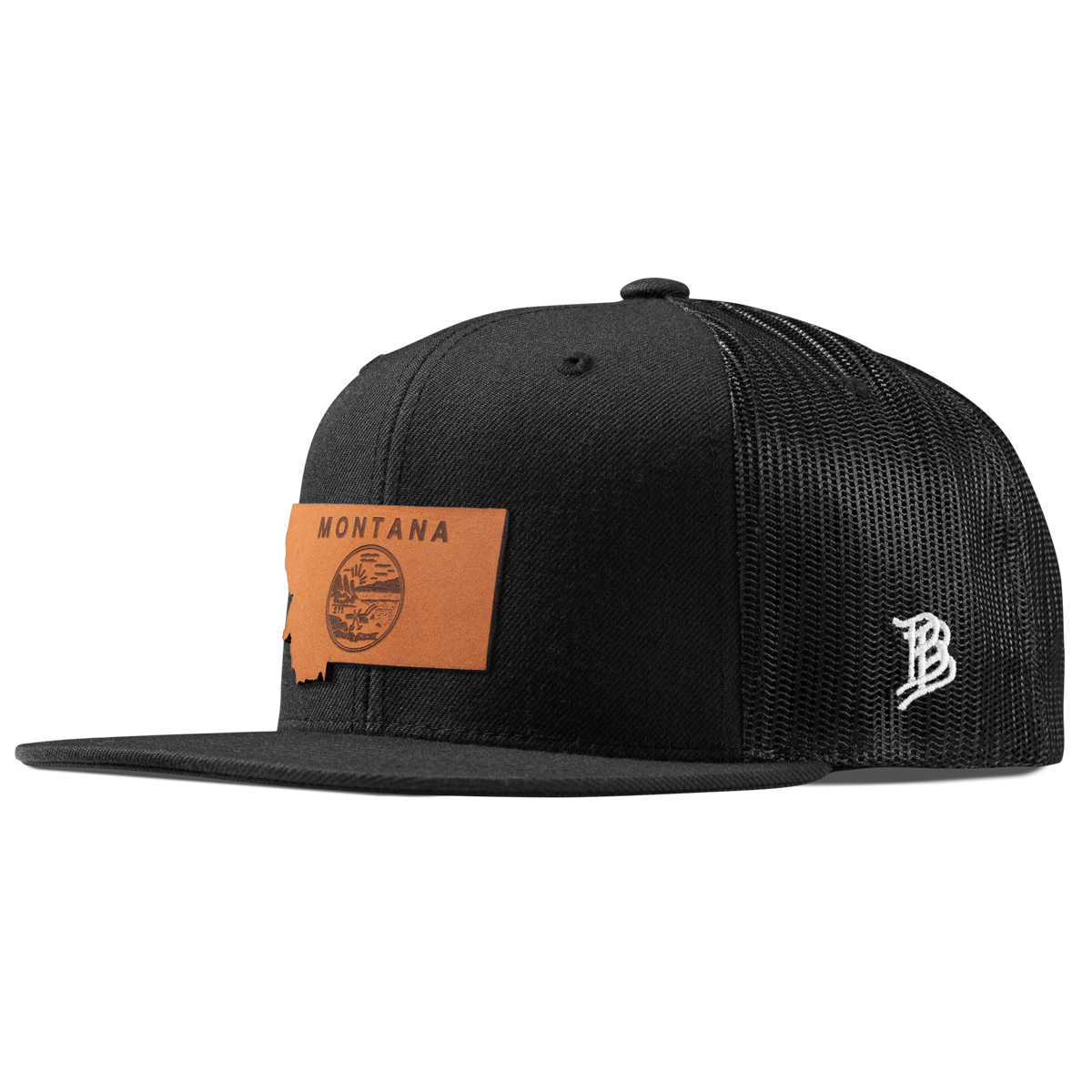 Montana 41 Flat Trucker Black
