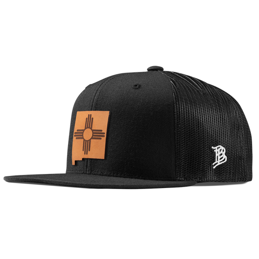 New Mexico 47 Flat Trucker Black