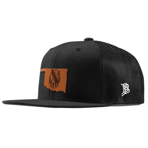 Oklahoma 46 Flat Trucker Black