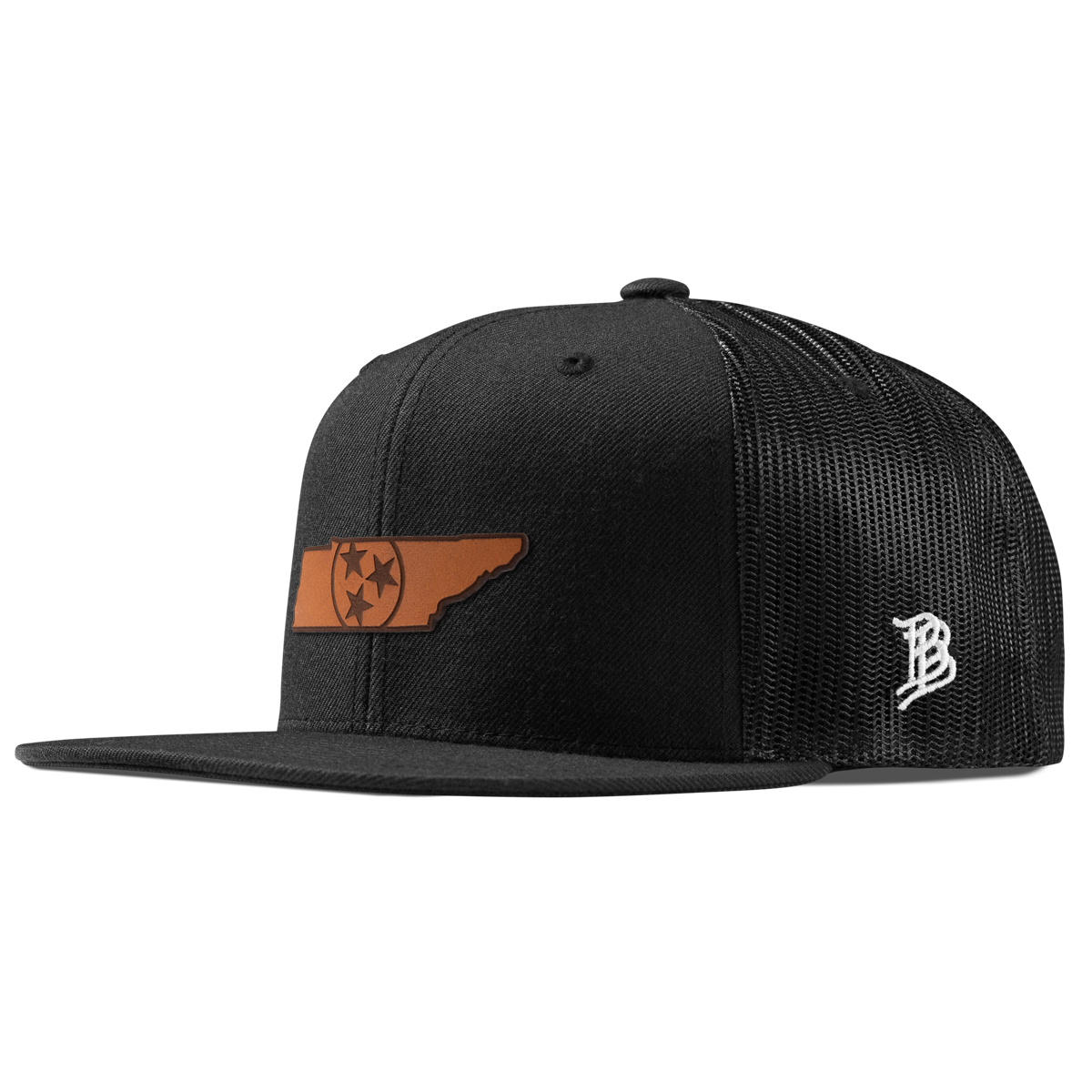 Tennessee 16 Flat Trucker Black