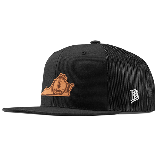 Virginia 10 Flat Trucker Black