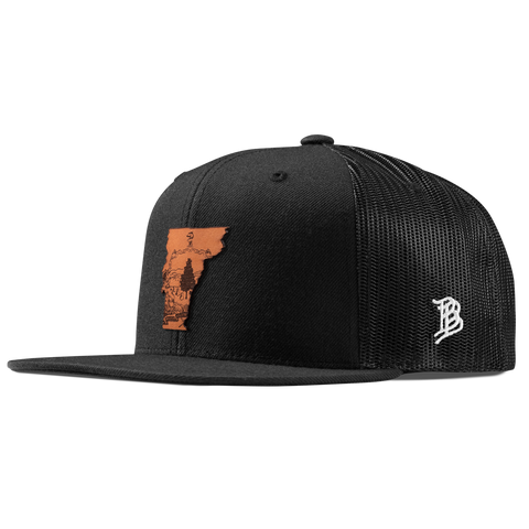 Vermont 14 Flat Trucker Black
