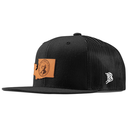 Washington 42 Flat Trucker Black