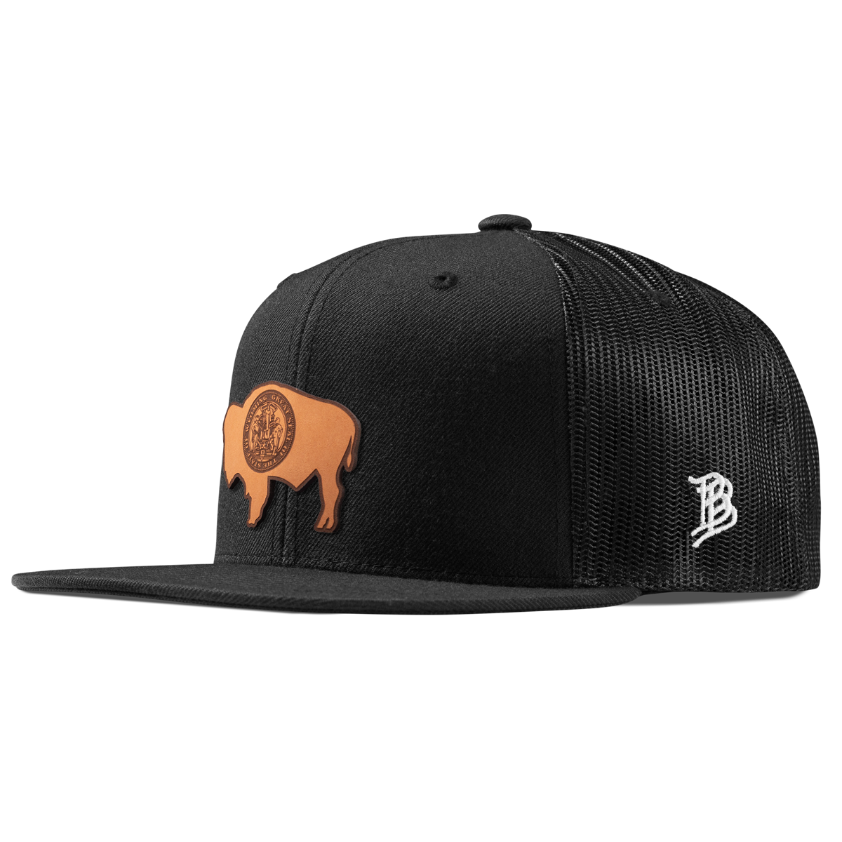 Wyoming 44 Flat Trucker Black