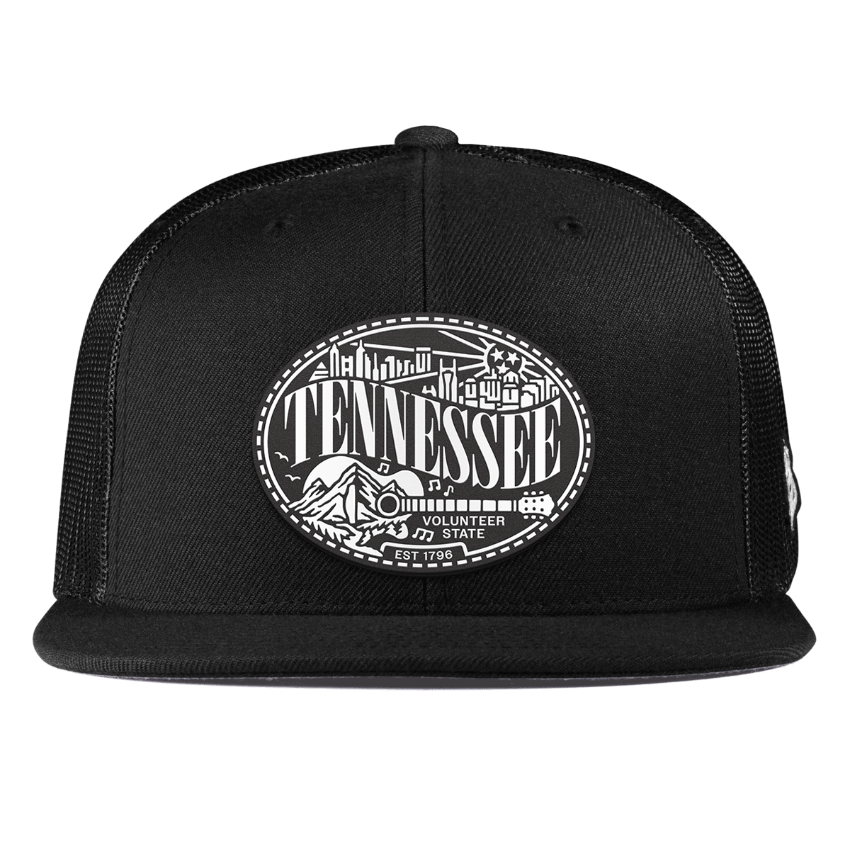 Tennessee Traveler Flat Trucker Black