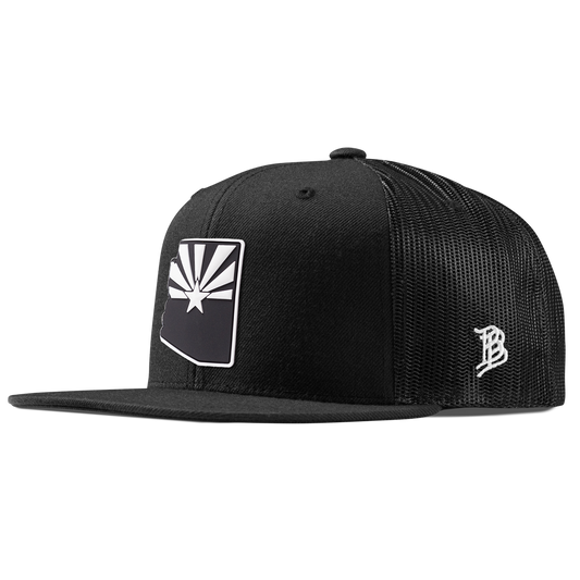 Arizona Vintage Flat Trucker  Black
