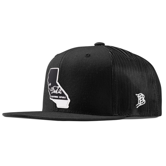 California Vintage Flat Trucker  Black