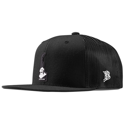 Delaware Vintage Flat Trucker  Black
