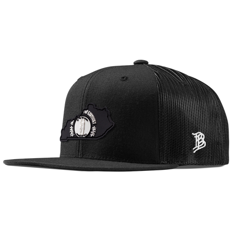 Kentucky Vintage Flat Trucker  Black