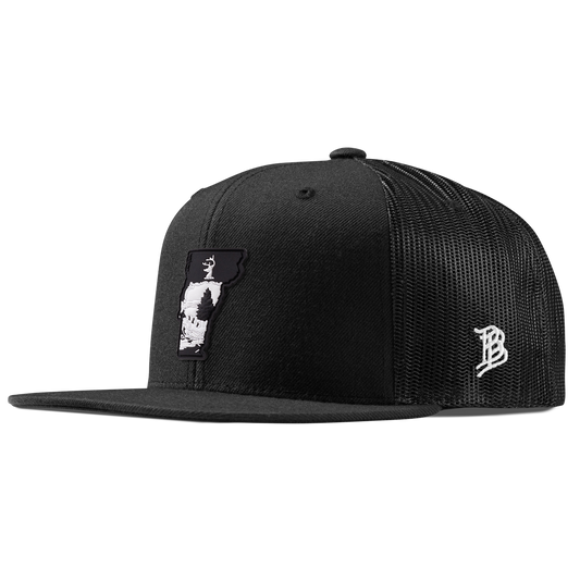 Vermont Vintage Flat Trucker  Black