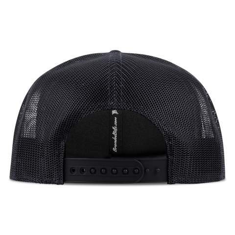Get The Green Flat Trucker Back Charcoal