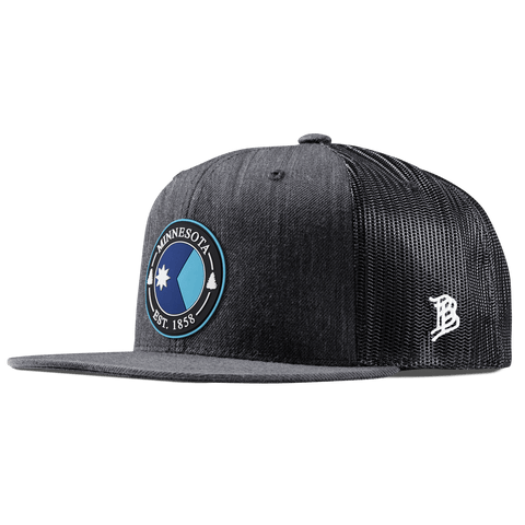 Minnesota Compass Flat Trucker Charcoal