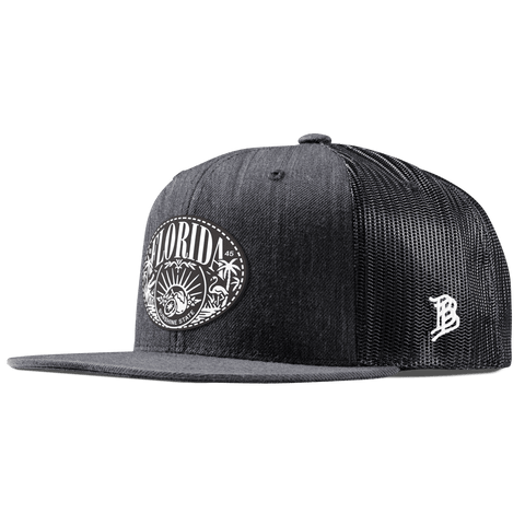 Florida Traveler Flat Trucker Charcoal