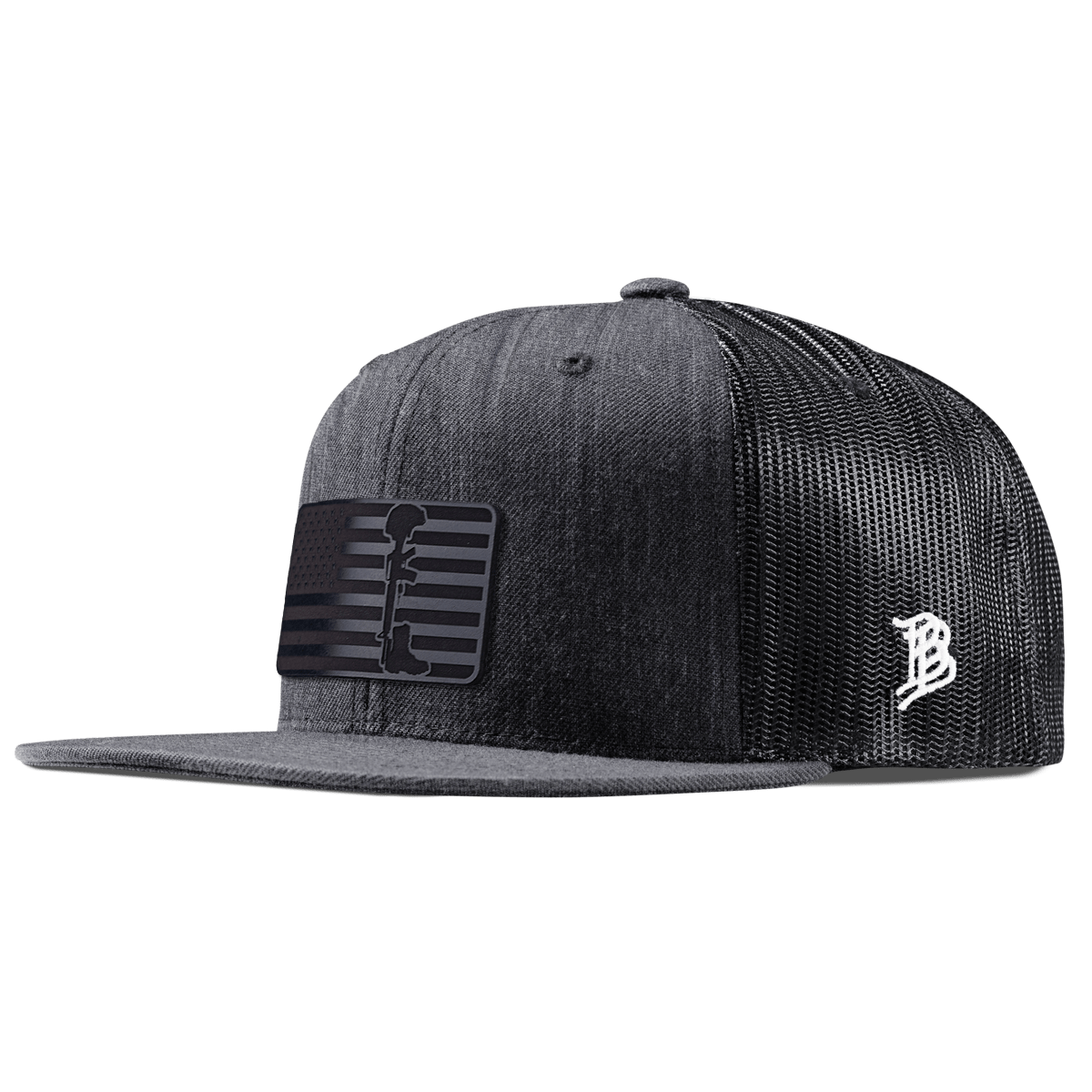 Midnight Memorial Flat Trucker Charcoal