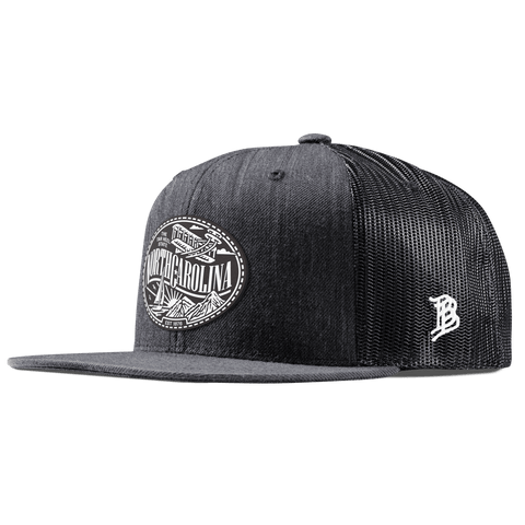 North Carolina Traveler Flat Trucker Charcoal