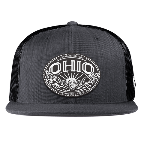 Ohio Traveler Flat Trucker Charcoal