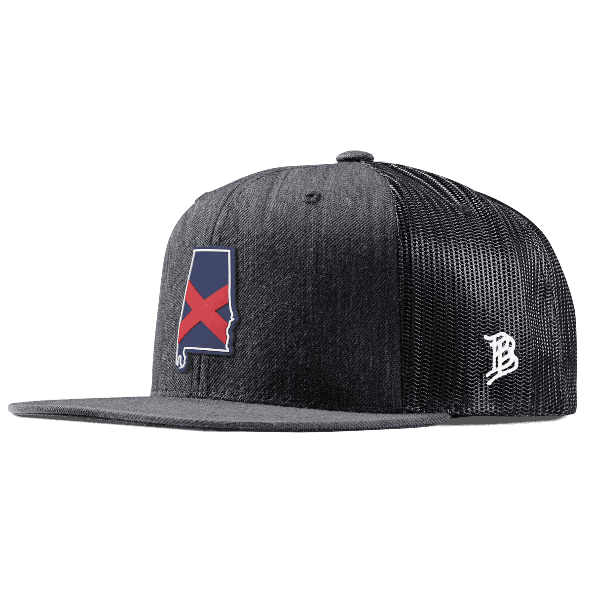 Alabama Patriot Series Flat Trucker Charcoal