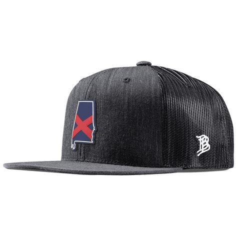 Alabama Patriot Series Flat Trucker Charcoal