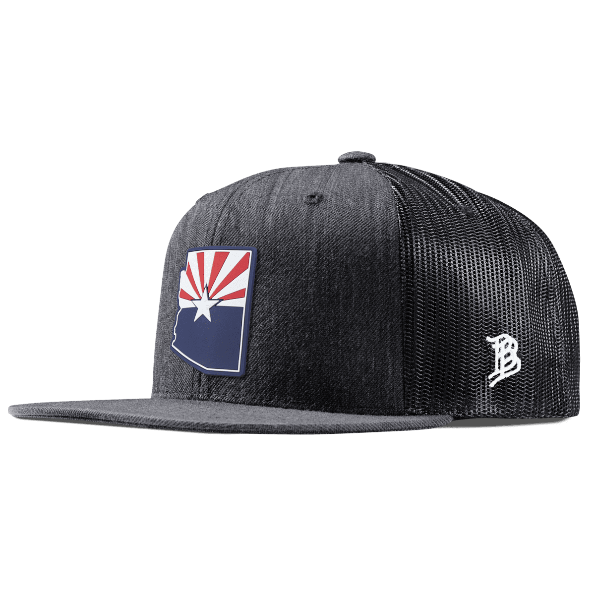 Arizona Patriot Series Flat Trucker Charcoal