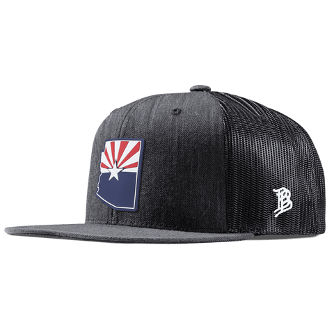 Arizona Patriot Series Flat Trucker Charcoal