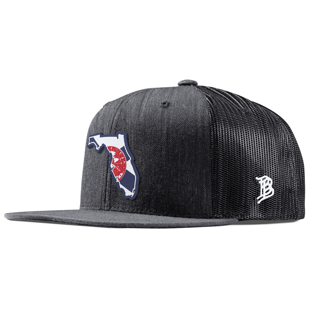 Florida Patriot Series Flat Trucker Charcoal