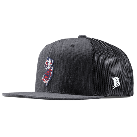 New Jersey Patriot Series Flat Trucker Charcoal