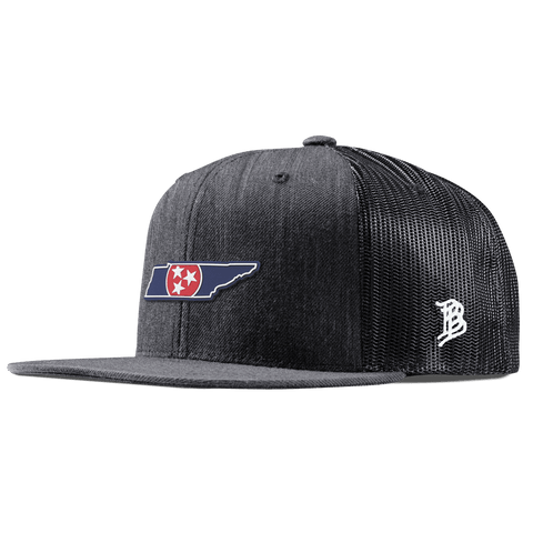 Tennessee Patriot Series Flat Trucker Charcoal