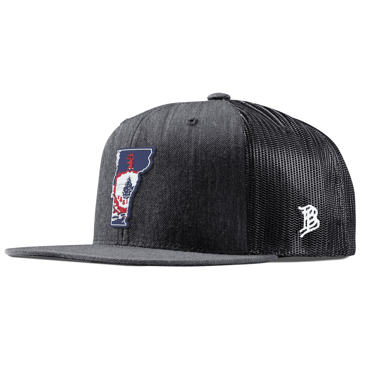 Vermont Patriot Series Flat Trucker Charcoal