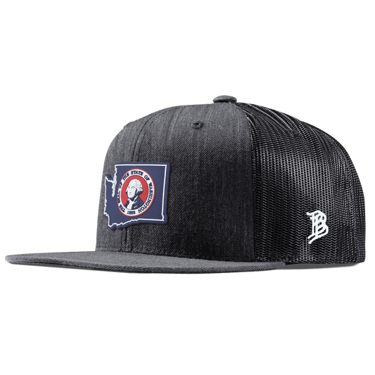 Washington Patriot Series Flat Trucker Charcoal