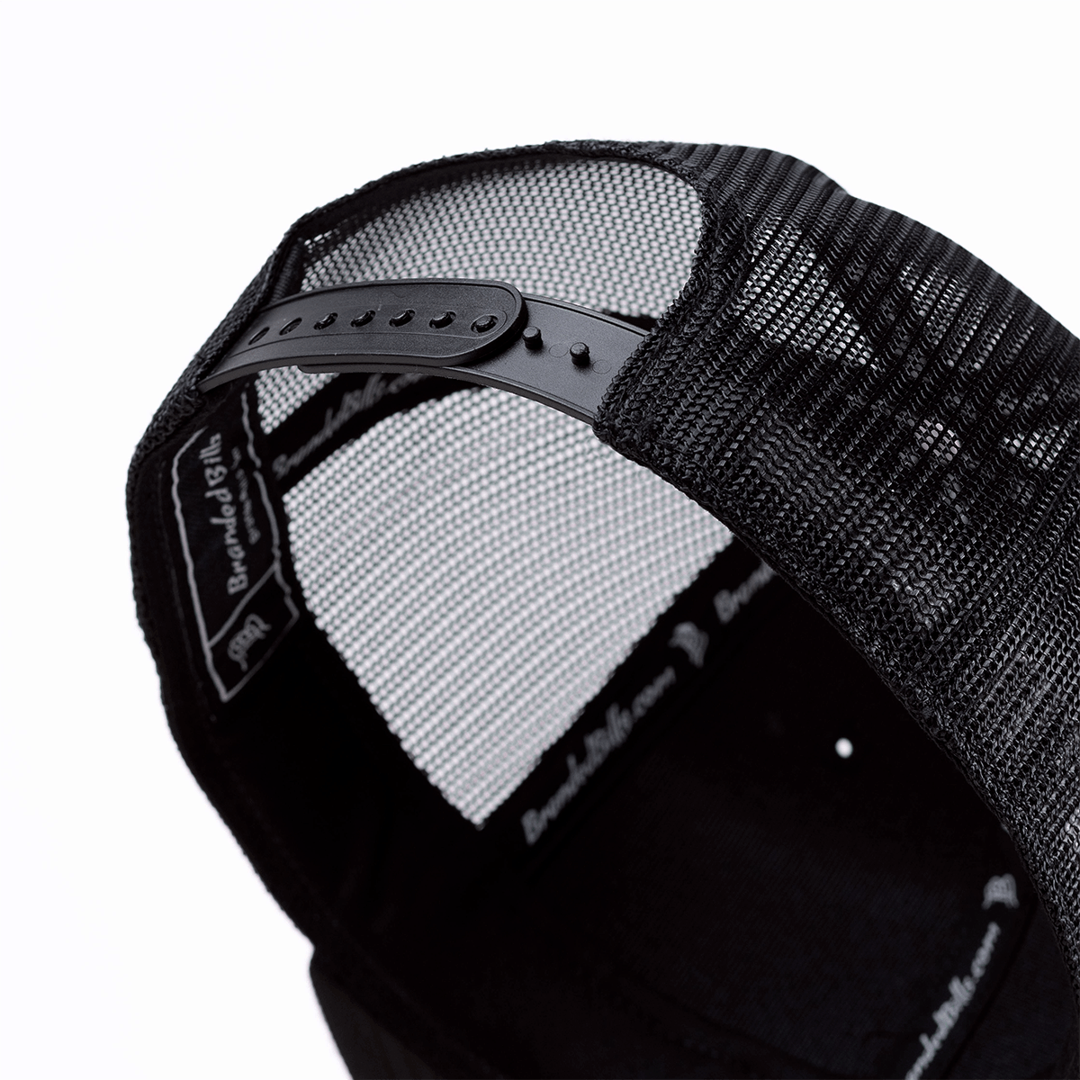 Bare Flat Trucker Charcoal Snap 