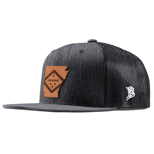 Arkansas 25 Flat Trucker Charcoal