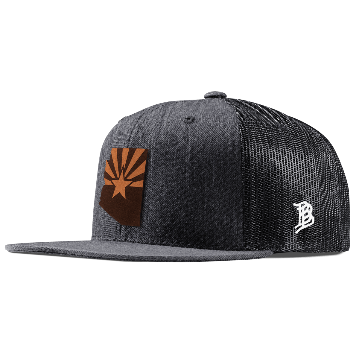 Arizona 48 Flat Trucker Charcoal