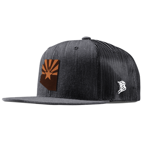 Arizona 48 Flat Trucker Charcoal