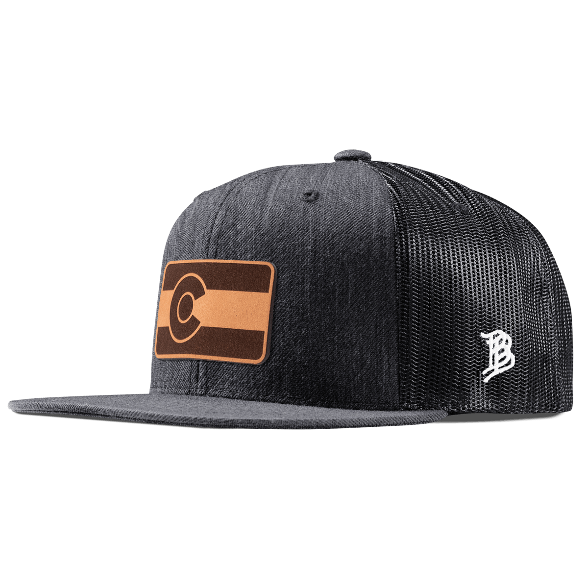 Colorado 38 Flat Trucker Charcoal