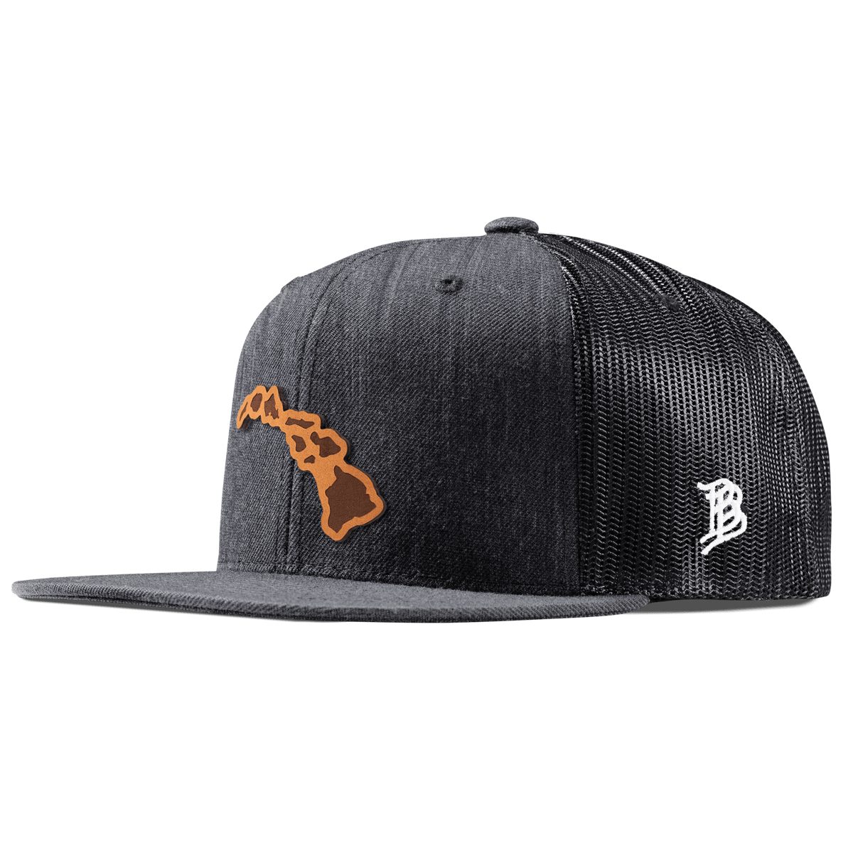 Hawaii 50 Flat Trucker Charcoal
