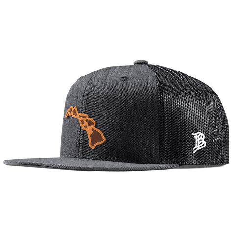 Hawaii 50 Flat Trucker Charcoal