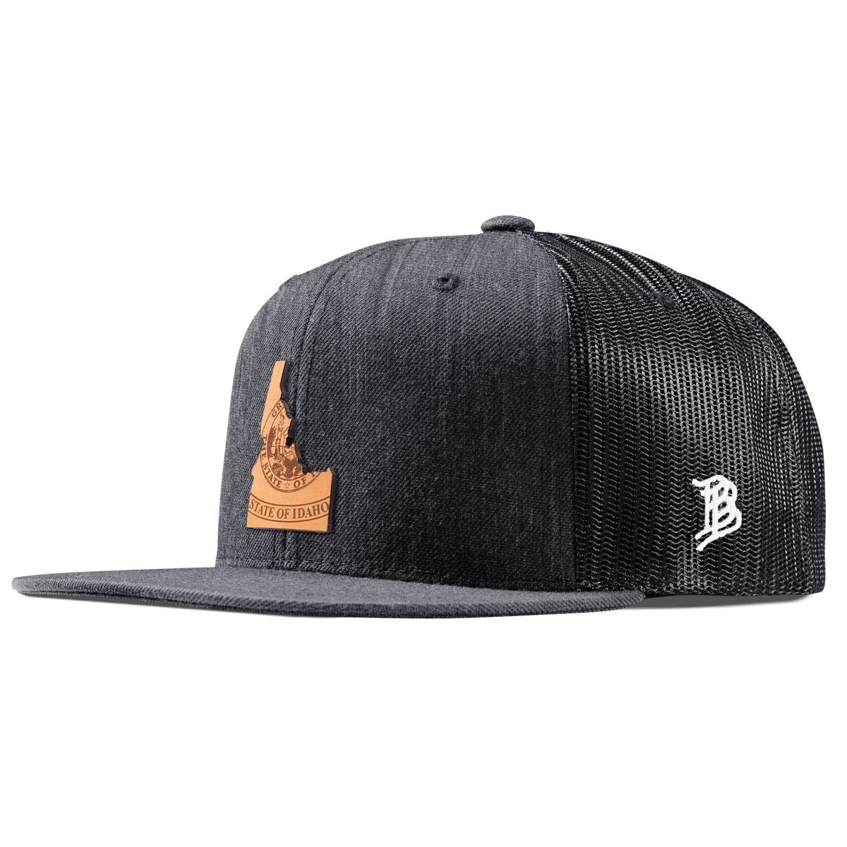 Idaho 43 Flat Trucker Charcoal