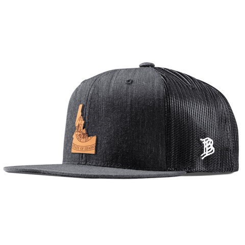 Idaho 43 Flat Trucker Charcoal