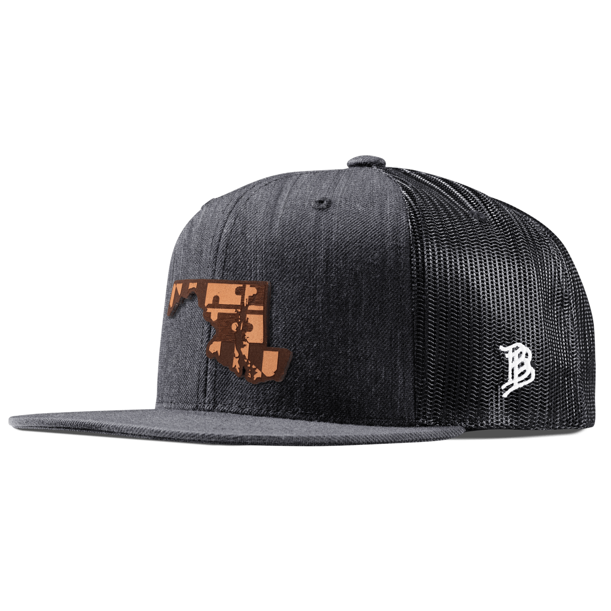 Maryland 7 Flat Trucker Charcoal