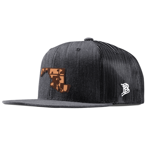 Maryland 7 Flat Trucker Charcoal