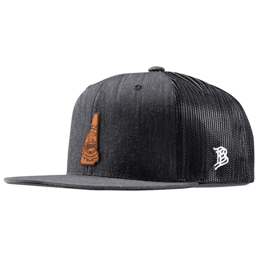 New Hampshire 9 Flat Trucker Charcoal