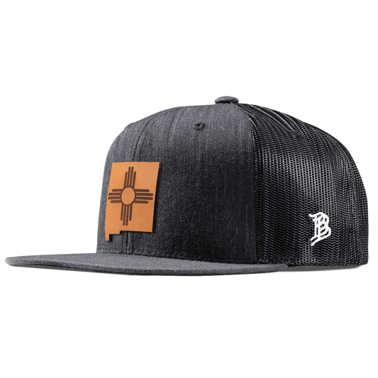 New Mexico 47 Flat Trucker Charcoal