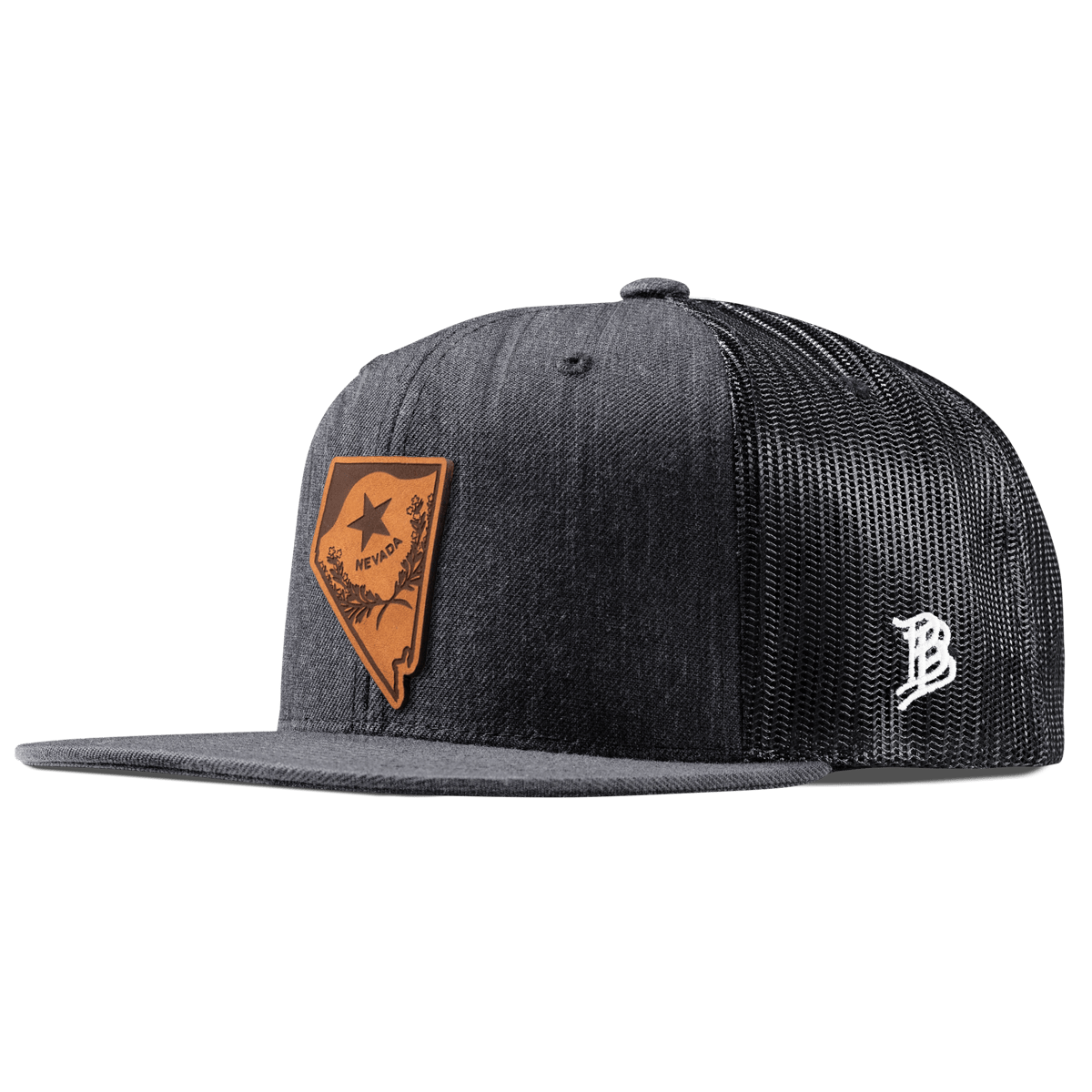 Nevada 36 Flat Trucker Charcoal