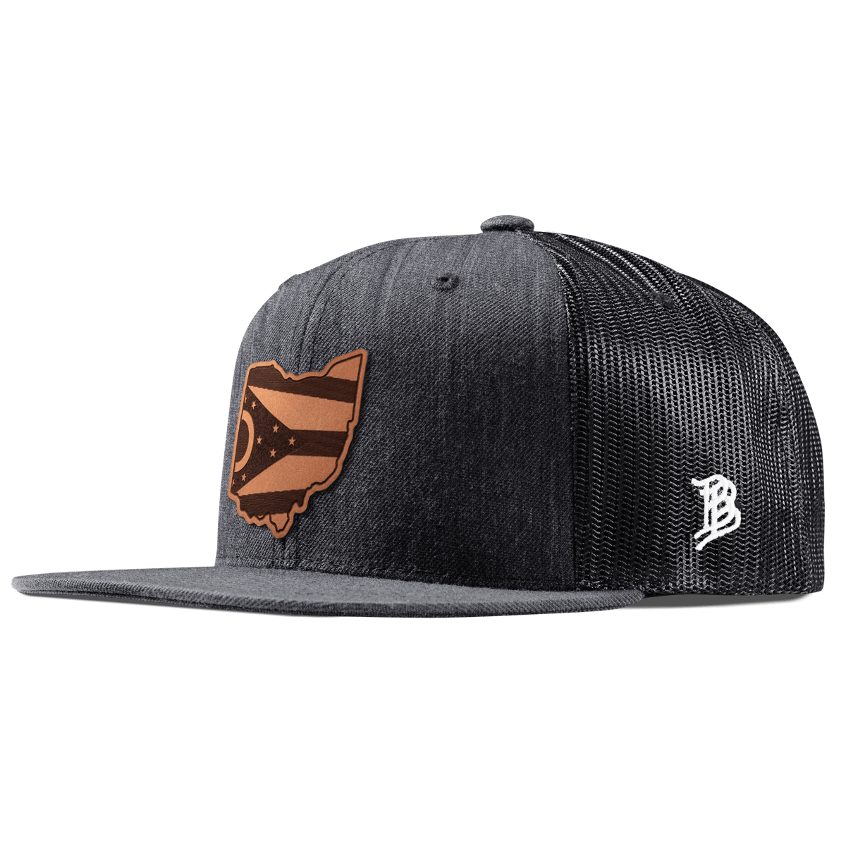 Ohio 17 Flat Trucker Charcoal