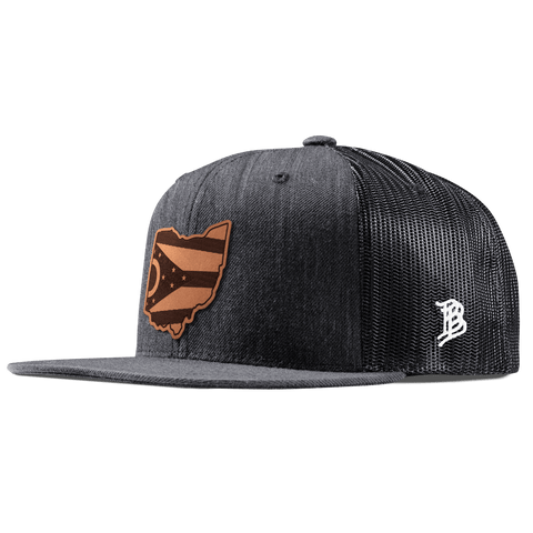 Ohio 17 Flat Trucker Charcoal